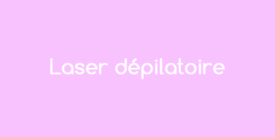 Laser dépilatoire